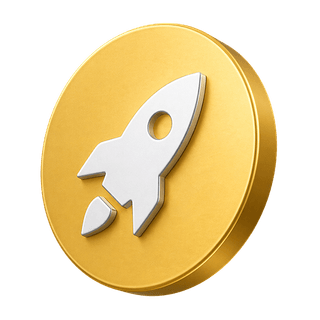 3D candlestick chart icon representing trading on the Falcon Vermothal how-it-works page