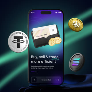 Falcon Vermothal trading platform displayed on a mobile phone